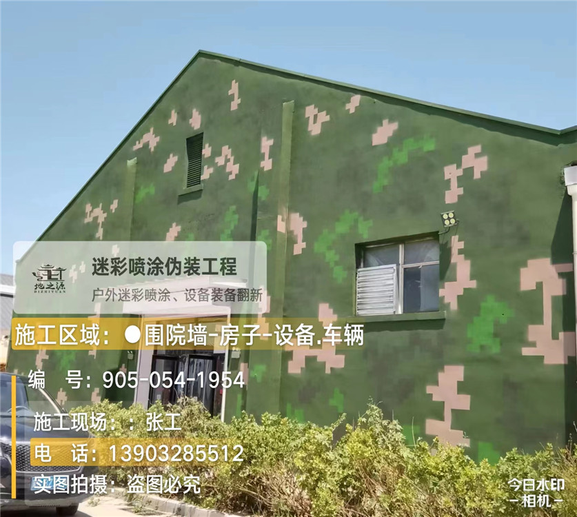 吐鲁番外墙数码迷彩漆施工报价清单(100㎡标准墙面测算)